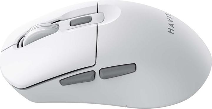 Actual product image Havit - Wireless Mouse (MS59WB) - 2.4GHz, 800/1200/1600 DPI, ABS, PC, AA Battery - White (Wireless)