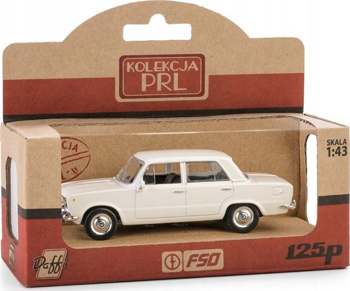 Actual product image Daff PRL Collection Fiat 125p weiss