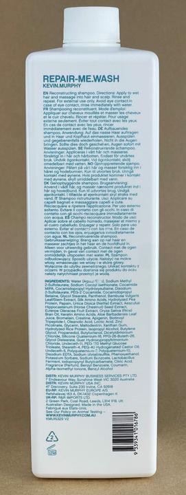 Produktbild Kevin Murphy REPAIR-ME.WASH 1000ml (1000 ml, Flüssiges Shampoo)