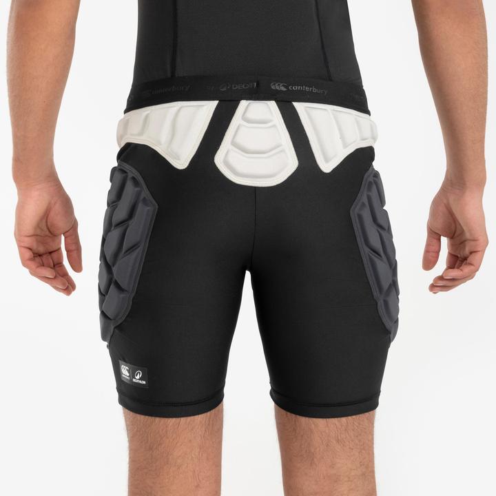 Image du produit Offload Short de protection Rugby Femme/Homme - Canterbury S500 noir (XL, Short de protection, Modèle unique)