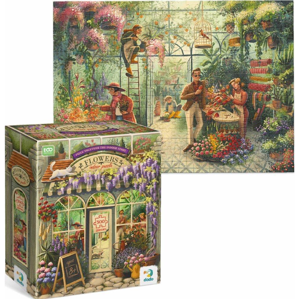 Thumbnail - Dodo Puzzle 300 Blumenladen