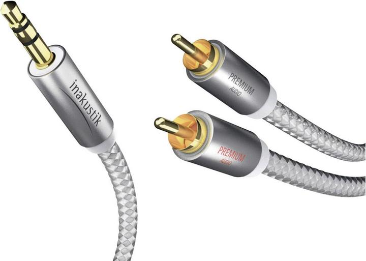 Produktbild Inakustik Premium MP3 (3 m, Cinch, 3.5mm Klinke (AUX))