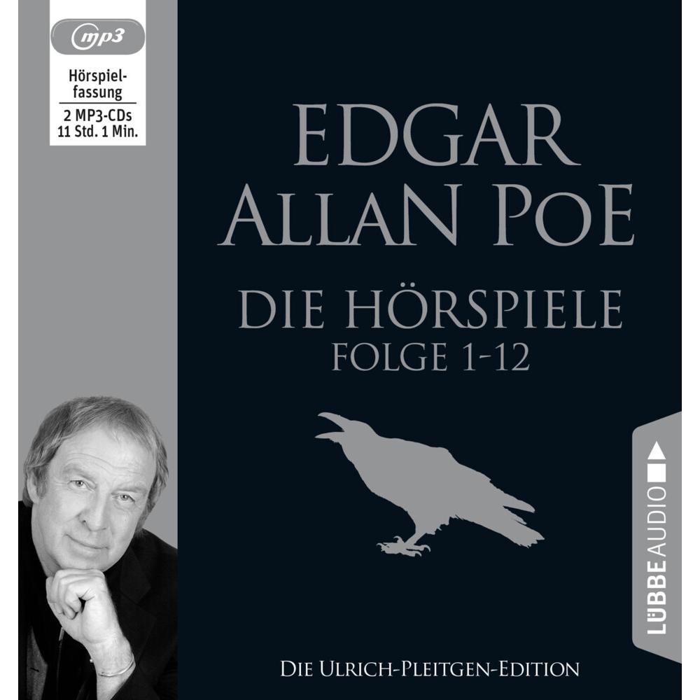 Die Hörspiele - Folge 1-12, Hörbücher von Edgar Allan Poe, Iris Berben, Ulrich Pleitgen