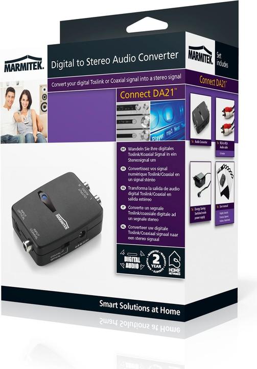 Produktbild Marmitek Connect DA21 (Digital -> Analog)