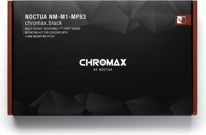 Actual product image Noctua NM-M1-MP83 chromax.black, mounting/mounting (black)