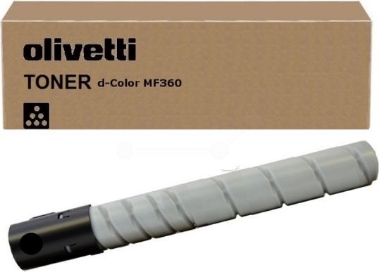Produktbild Olivetti Schwarz - Original - Tonerpatrone (BK)