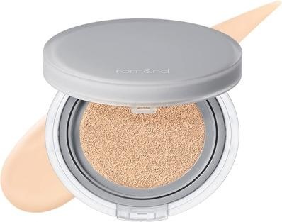 Rom&Nd Nu Zero Cushion Long Lasting High Coverage Semi Matte Finish 03 Natural 21 - Korean Cushion F (03 natural21)