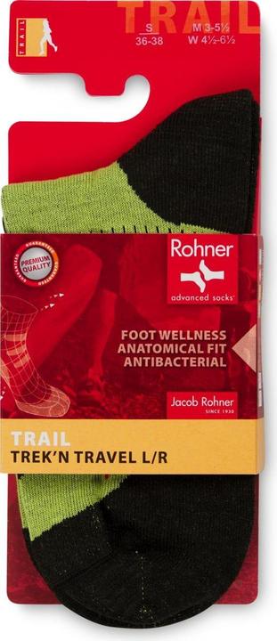 Image du produit Rohner Chaussettes courtes Trail (39 - 41)