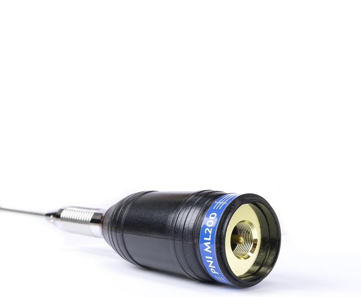 Actual product image PNI CB antenna ML200, length 200 cm, 26-28 MHz, 1000 W, including 4 metre RG58 cable