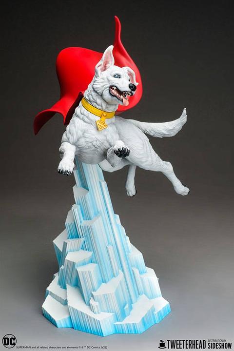 Actual product image Tweeterhead DC Comics statuette Krypto 32 cm