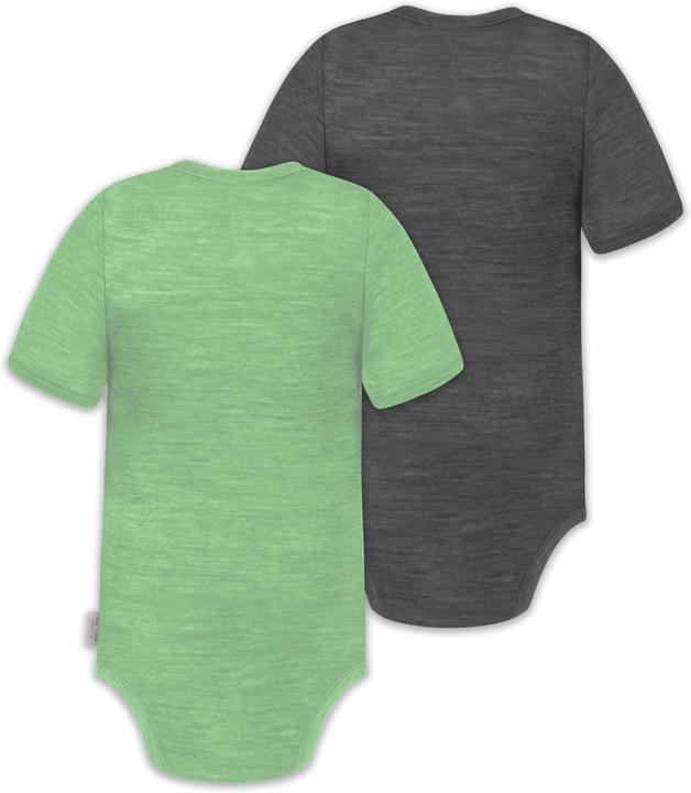 Produktbild Normani 2er Set Baby Merino Kurzarmbody „Tihoi" - 9317 (86)