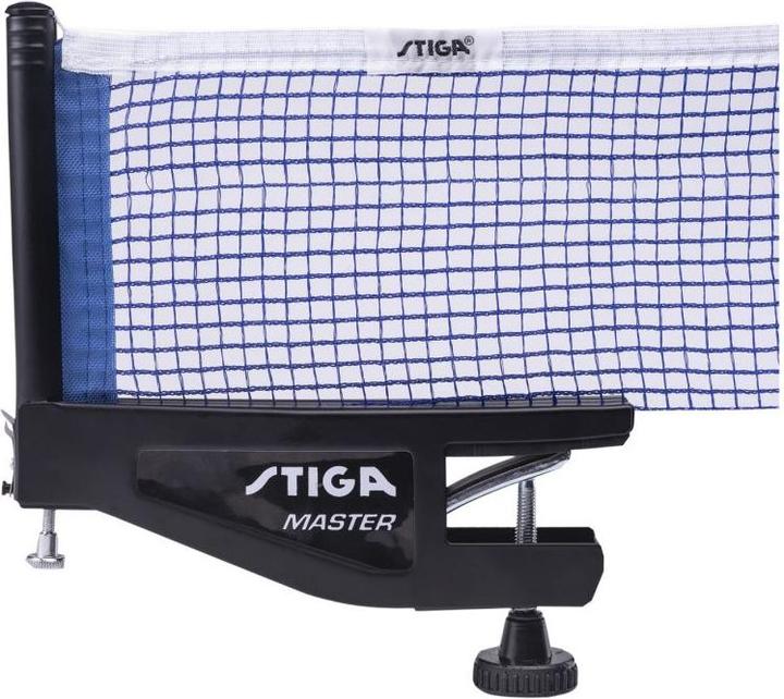 Stiga Master Set Netz und Netzhalter für Tischtennis
