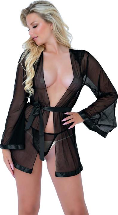 Actual product image Daring Intimates Sheer Kimono and String (L)