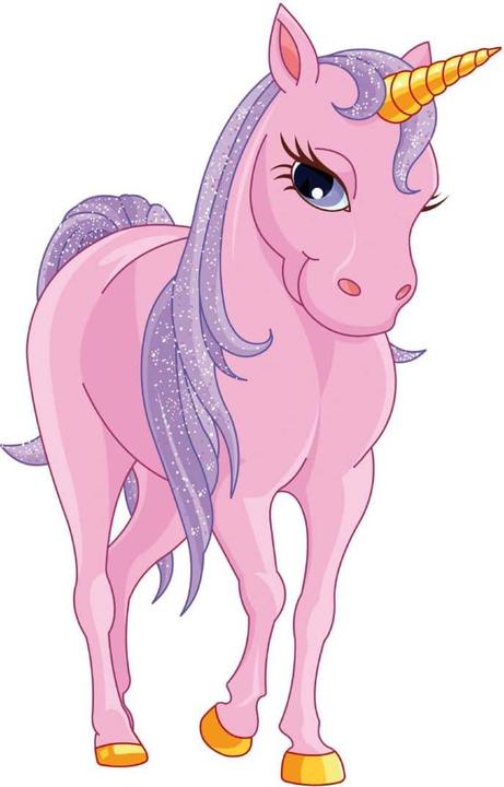 Produktbild Trenddeko Einhorn Glamour (60 x 94 cm)