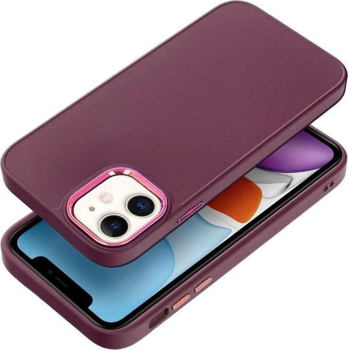Actual product image OEM Back panel cover FRAME Case for IPHONE 11 purple (Apple iPhone 11)