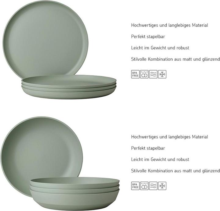 Produktbild Mepal Silueta (8 Stück)