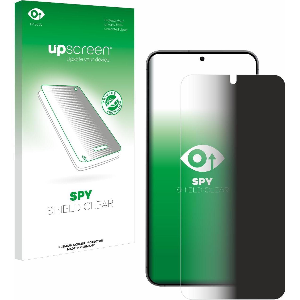 upscreen Spy Shield Blickschutzfolie (1 Stück, Samsung Galaxy S21), Smartphone Schutzfolie, Blau