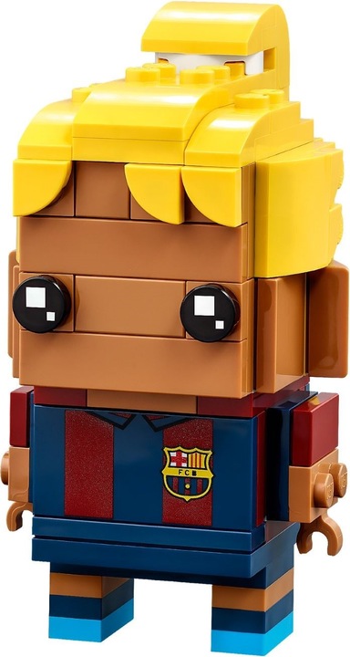 Actual product image LEGO Brick Headz - FC Barcelona â€" Go Brick Me (40542, LEGO Brickheadz)