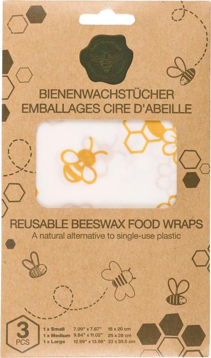 Produktbild Nuts Bienenwachstücher (3 x)