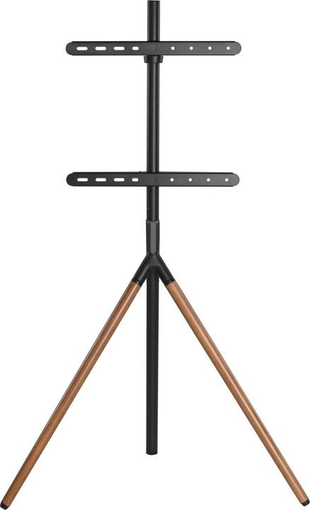 Actual product image Sinox Tripod TV gulvstand med drejbar top. 45"-65". Mørkt trae/sort (65", 32 kg)