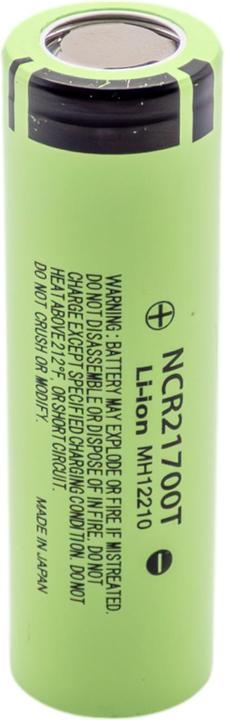Purecrea Li-Ion Akku 3.7V 4800mAh NCR21700T mit Flachpol (1 pcs., 21700, 4800 mAh)