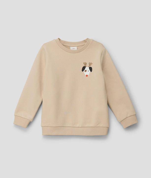 Produktbild s.Oliver Sweatshirt mit Weihnachts-Motiv (128, 134)
