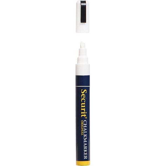 Thumbnail - Securit, Marker, SMA510-WT-12, White, Chisel, 12 pc(s) (Multi, 6 mm, 12 x)