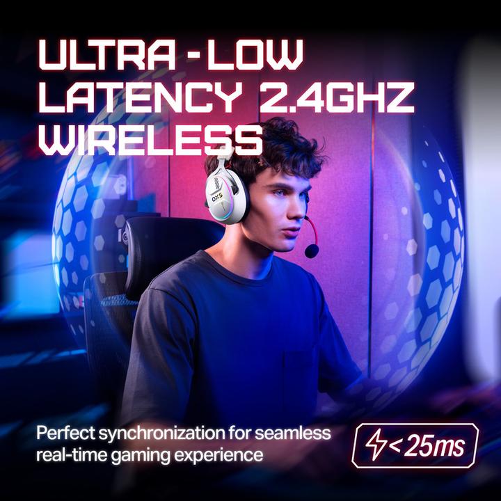Actual product image OXS Storm G2 Wireless Gaming Headset 7.1 Virtual Surround Sound