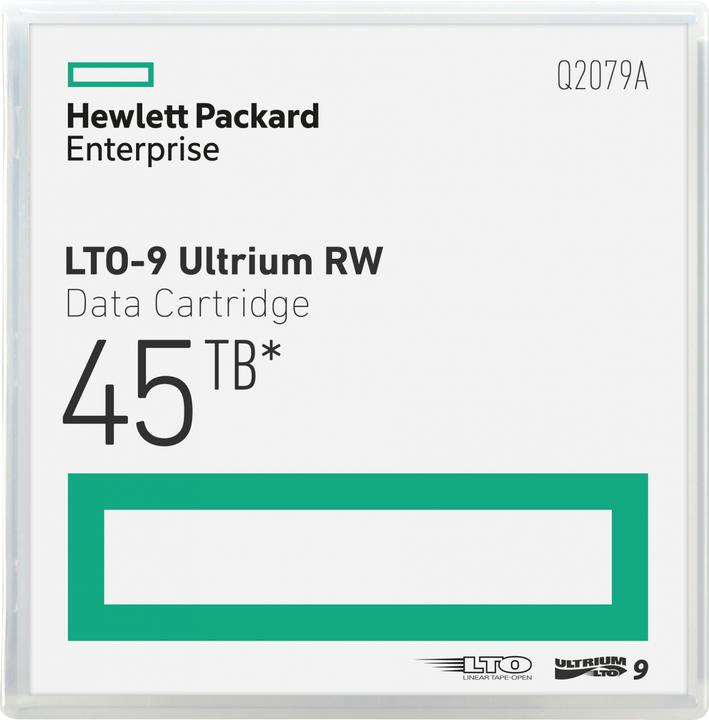 Image du produit HPE Cartouche de données LTO-9 Ultrium / RW (LTO-9 Ultrium, 18000 Go)