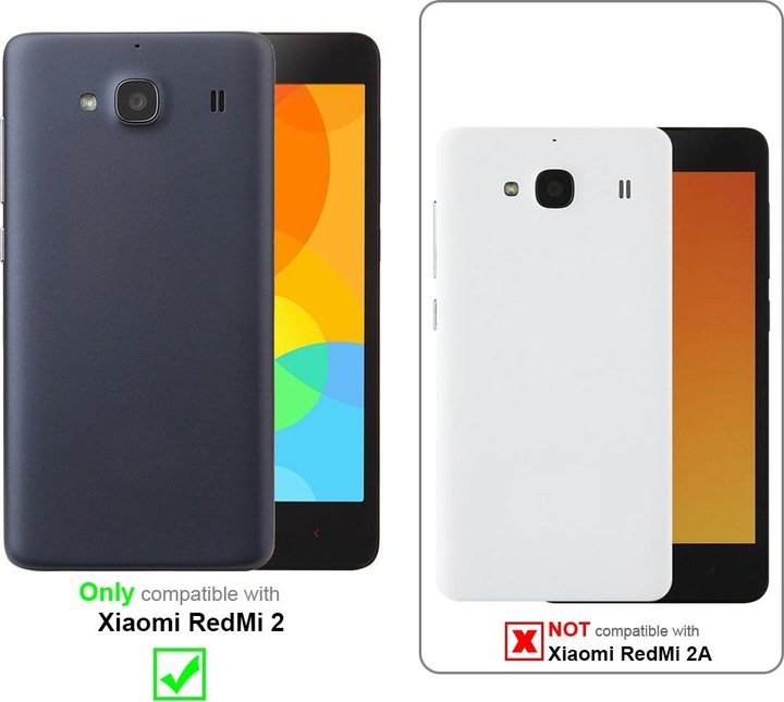 Actual product image Cadorabo display protection glass (1 Piece, Xiaomi Redmi 2A)