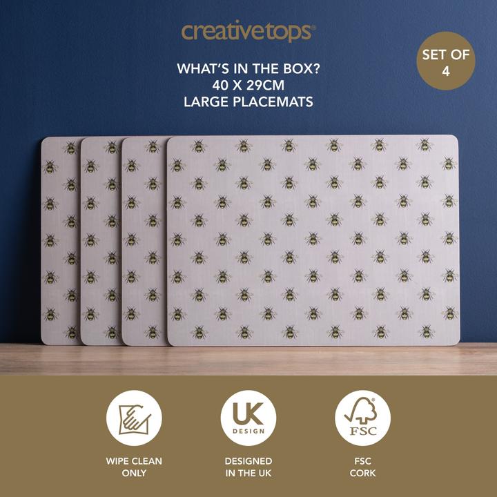 Image du produit Creative Tops CT Placemats (4 pcs, 40 x 29 cm)