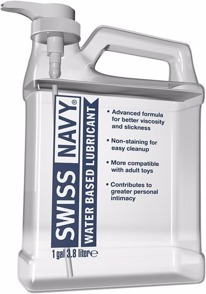 Actual product image Swiss Navy Water Based Lubricant (3800 ml)