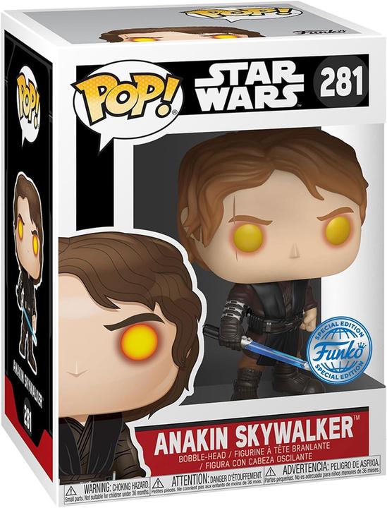 Actual product image Funko POP! Star Wars Anakin Skywalker Dark Side Exclusive