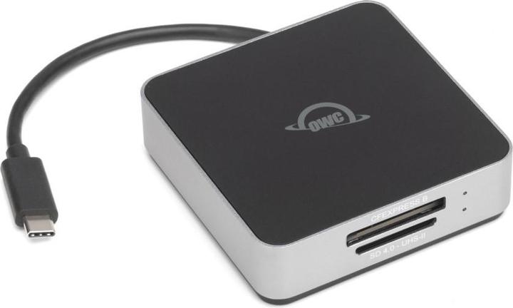 Actual product image OWC Atlas Dual CFexpress + SD Card Reader (USB 3.2 Gen 2, USB-C)