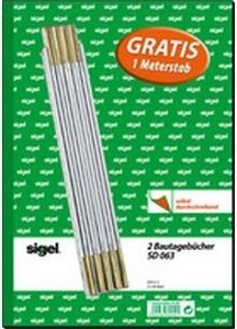 Produktbild Sigel Formularbuch Bautagebuch, A4, + GRATIS stock - für den Markt: D - 1 Stück (SY281) (40 x)