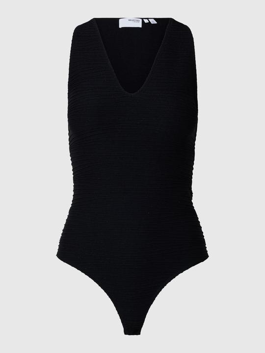 Produktbild Selected Femme V-Ausschnitt Glitzer Body (L)