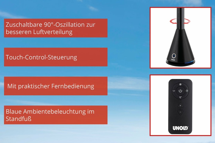 Actual product image Unold Black Tower