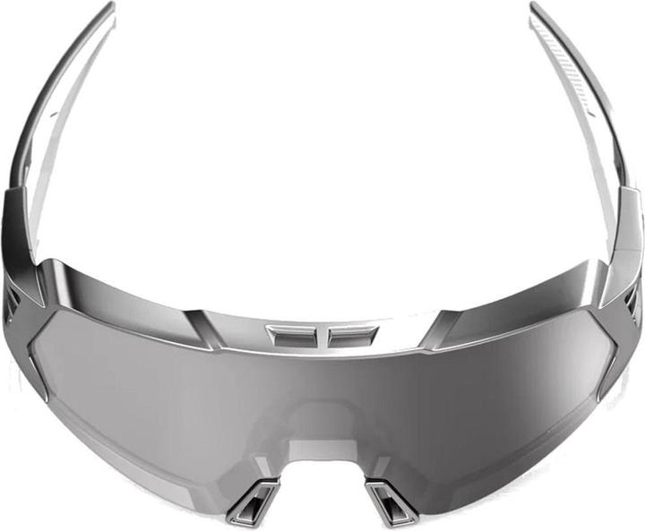 Actual product image 100% Korbin X, HiPER Mirror Lens - Gloss Black Chrome (Black, Charcoal, Black, Charcoal)