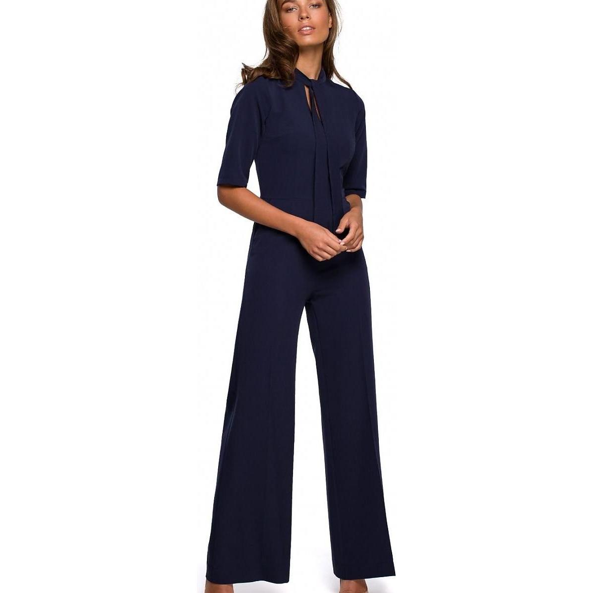Stylove, Jumpsuit, Overall, Blau, (M)