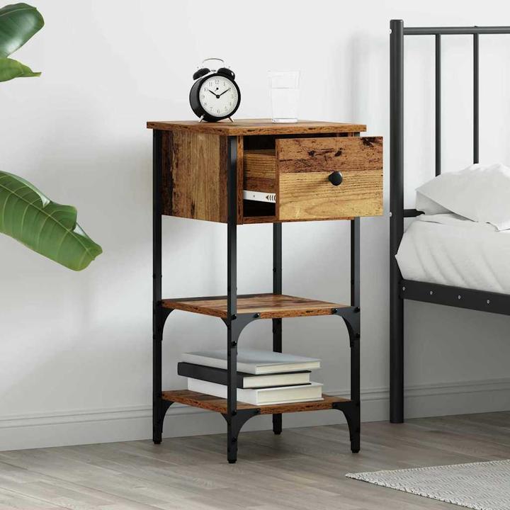 Actual product image VidaXL Bedside table (34 x 70 cm)