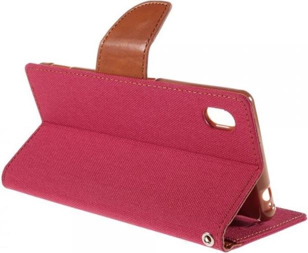 Actual product image Goospery Canvas Diary Series (Sony Xperia M4 Aqua)