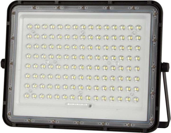 Actual product image V-TAC Solar LED projector 20W Remote control AUTO Timer IP65 Black VT-180W 4000K 1800lm (1800 lm, IP65)
