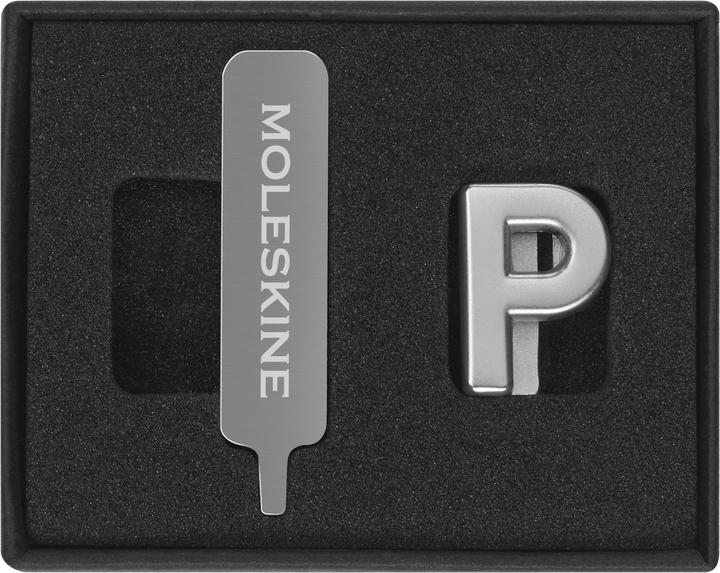 Productafbeelding Moleskine Speld Letter P Zilver (Geen binding)