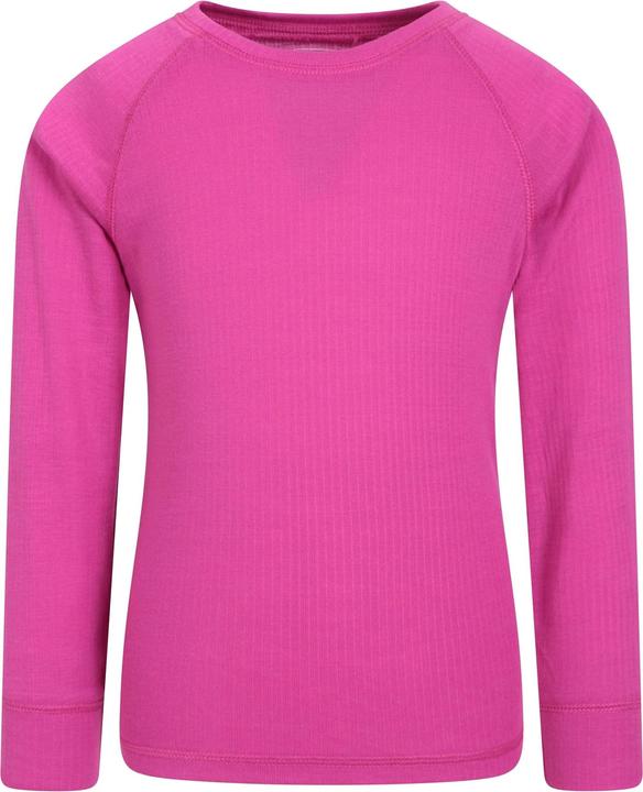 Actual product image Mountain Warehouse Childrens/Kids Talus Round Neck Base Layer Top (158)