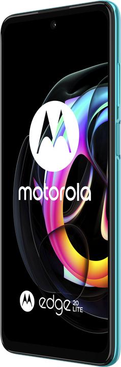 Actual product image Motorola Edge 20 Lite (128 GB, Laguna Green, 6.67", Hybrid Dual SIM, 5G)