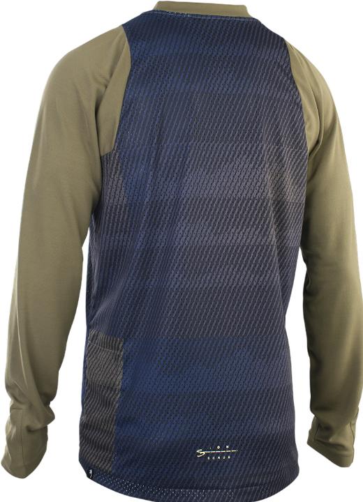 Produktbild ION Bike Jersey Scrub LS men - dark-mud (48)