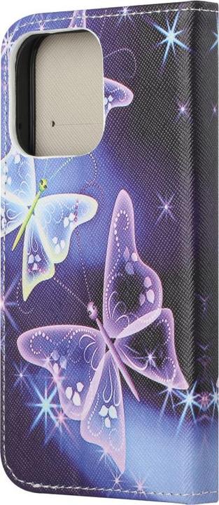 Immagine prodotto Ueli Express Custodia a libro per iPhone 13 con portacarte a farfalla (Apple iPhone 13)