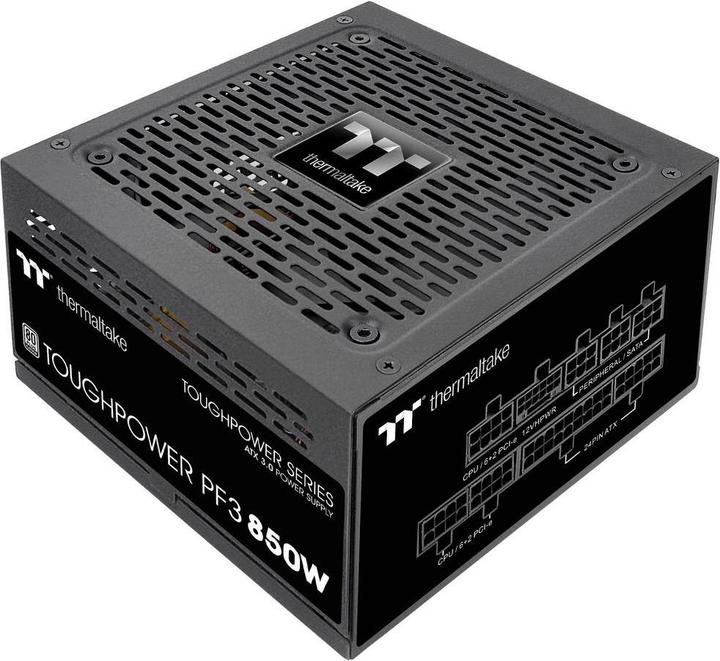 Actual product image Thermaltake ToughPower PF3 850W Gen 5 Power Supply ATX 3.0 80+ Platinum PCle 5.0 (850 W)
