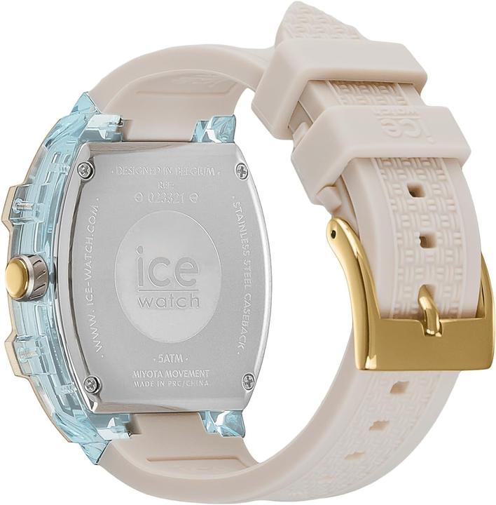 Actual product image ICE Watch Ice Holiday Almond Skin Blue Plastic (Analogue wristwatch, 36 mm)