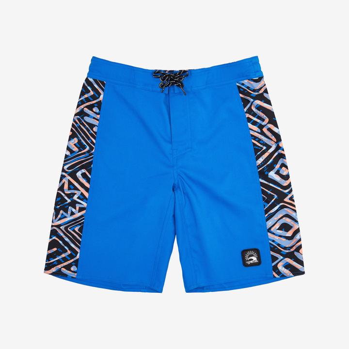 Produktbild Olaian Boardshorts Surfen Jungen 900 Band blau (140)